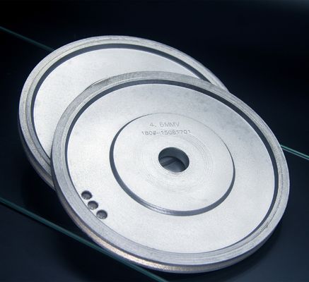 150mm グラス フラット V 形 ダイヤモンド 磨き車 刃の機械