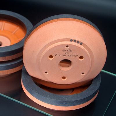 ボンド磨き オレンジカップベベリング 樹脂ホイール ガラスマシンのためのバヴェローニボボネ