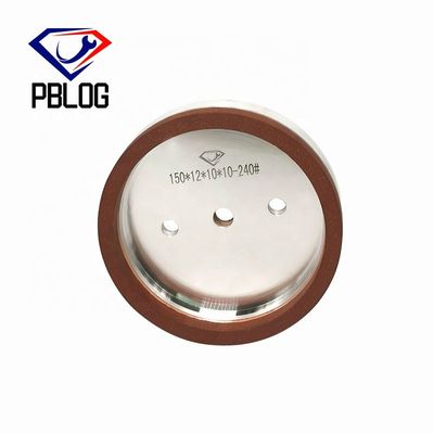PBLOG 適度硬さ カップ型 アルミ製 シャーシ エメラリー樹脂輪