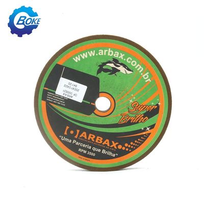 150mm 200mm ブラジル BK ARBAX フラット・ポーリング・ホイール ガラス加工ツール
