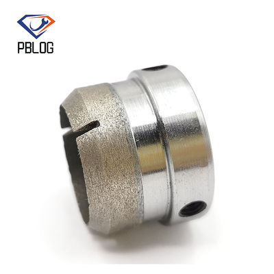 PBLOG 工場販売 空っぽのチャンファリングセット ダイヤモンド 掘削 チャンファリングカバー ガラス ハードウェア ツール
