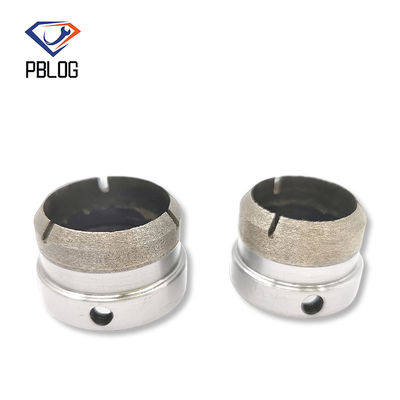 PBLOG 工場販売 空っぽのチャンファリングセット ダイヤモンド 掘削 チャンファリングカバー ガラス ハードウェア ツール