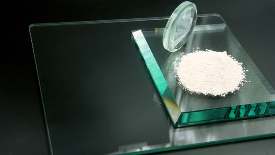 ガラス希土類セリウムの酸化物の磨く粉手白い色