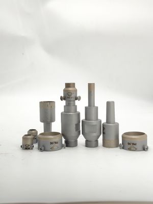 すねの砂を吹き付ける芯を取るガラス穴あけ工具/焼結のプロセスによって曇らされる質