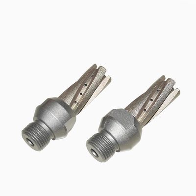 すねの穴あけ工具を電気めっきするガラス焼結させたダイヤモンドの穿孔機ビット