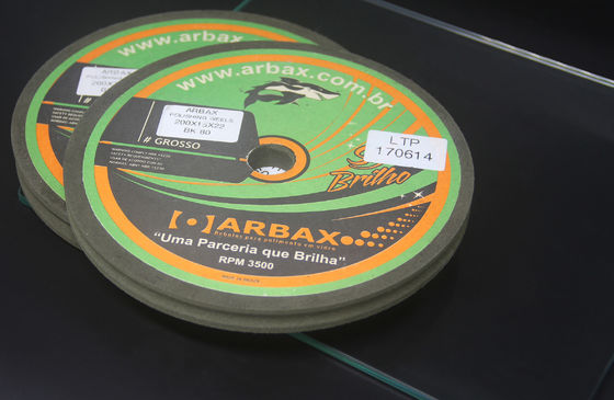 輸入されたBKのガラス磨く車輪Arbaxは磨く用具を動かす
