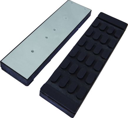 GBM-JBの斜角が付くガラス機械類部品版を前後締め金で止める