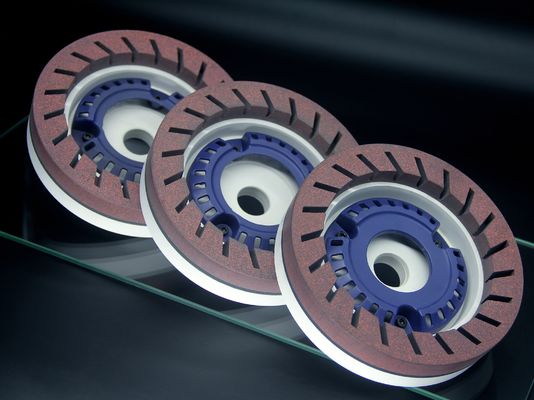 斜角が付く機械スレートの樹脂の粉砕車輪のガラス ダイヤモンド ボールの形