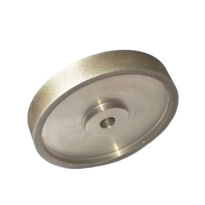 電気めっきの木製の粉砕車輪の金属の屑の銀はカスタマイズした