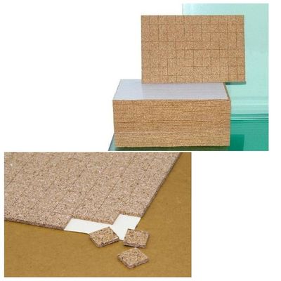 天然の柔らかい木製のコルク 保護パッド 家具の表面を保護するために
