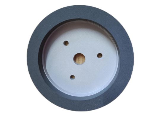 輝き 175mm ガラス磨きのための黒緑樹脂カップホイール