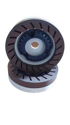 高耐久性樹脂磨き車 砂 120 マックス速度 2800RPM より低い