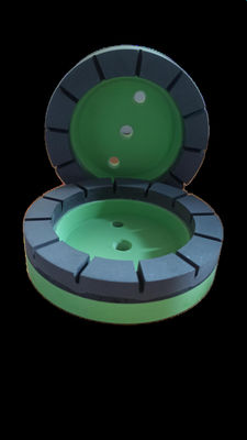 100mm 22mm ホール 樹脂 カップ 砂輪 双刃 ビベリング 機械