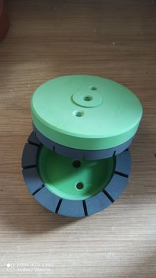 100mm 22mm ホール 樹脂 カップ 砂輪 双刃 ビベリング 機械