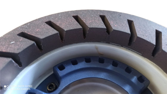 150mm 磨きカップホイール 薄いガラス磨きのための樹脂磨きホイール