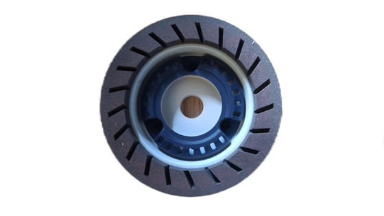 150mm 磨きカップホイール 薄いガラス磨きのための樹脂磨きホイール