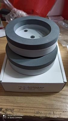 樹脂磨き車 / 樹脂磨き車 150mm 白色 茶色 120-240 ダブルエッジマシンのためのグリット
