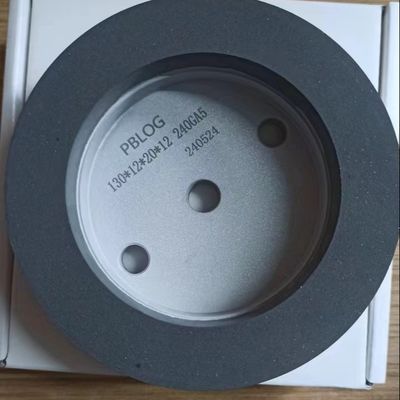 樹脂磨き車 / 樹脂磨き車 150mm 白色 茶色 120-240 ダブルエッジマシンのためのグリット