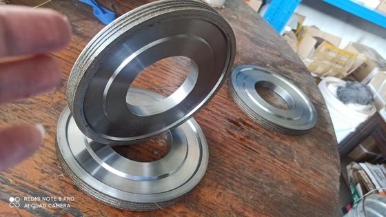鋭く耐久性のある二重角形機械のための二重角形ダイヤモンドホイール