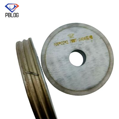 Gray Diamond Grinding Wheel crafted to meet Glass Grinding standards offering uniform grit distribution and long lasting