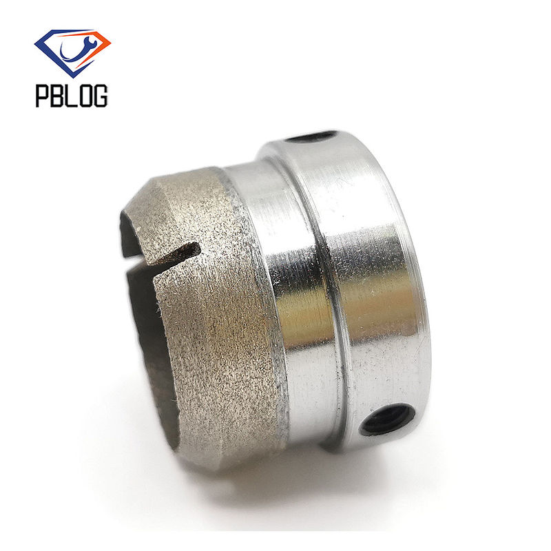 PBLOG 工場販売 空っぽのチャンファリングセット ダイヤモンド 掘削 チャンファリングカバー ガラス ハードウェア ツール