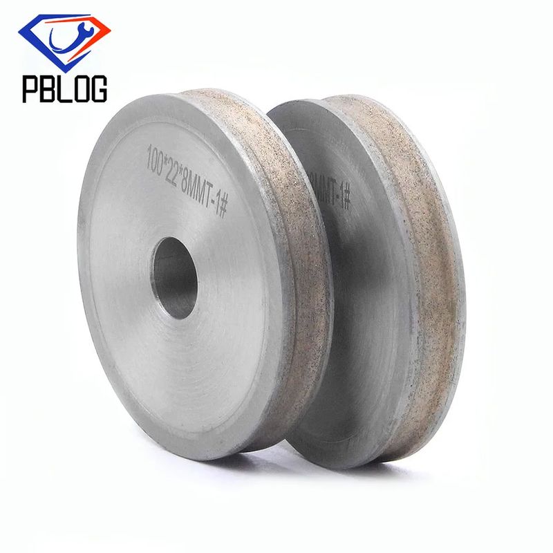 PBLOG ダイヤモンド・グライディング・ホイール 240 グリット 丸いエッジ アボアホール 12/22/30mm マックススピード 4500rpm