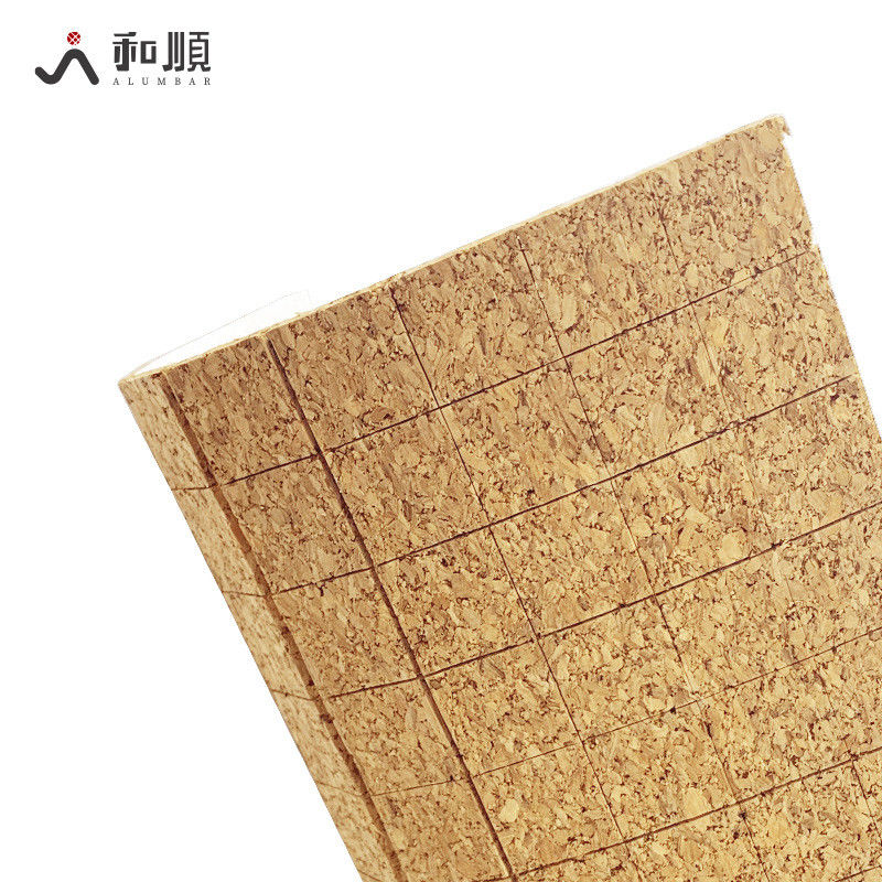 ガラス仕切り用自己粘着コルクパッド 1/8インチ厚