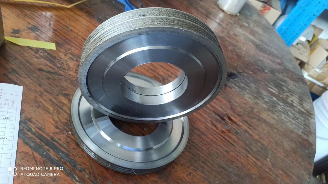 240 グリット硬化ダイヤモンドホイール 4mm*2 作業層サイズと丸い縁